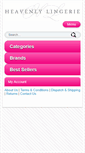 Mobile Screenshot of heavenlylingerie.co.uk